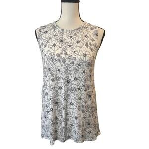 J. Jill Women’s Floral Sleeveless Top Size S